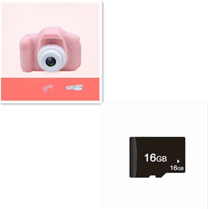 X2 HD Mini Cartoon Kids Digital Camera-Photo & Video recorder