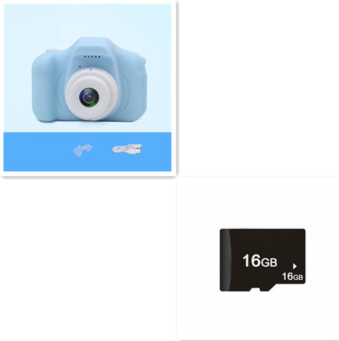 X2 HD Mini Cartoon Kids Digital Camera-Photo & Video recorder